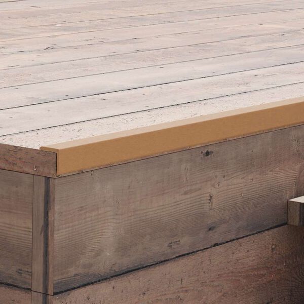 vidaXL 5 pcs Decking Angle Trims WPC 170 cm Teak Colour