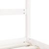 vidaXL Kids Bed Frame White 70x140 cm Solid Wood Pine