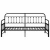 vidaXL Daybed Frame Black 100 x 200 cm Powder-Coated Steel