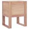vidaXL Bedside Cabinet 40x30x50 cm Solid Teak Wood