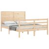vidaXL Bed Frame without Mattress 120x200 cm Solid Wood