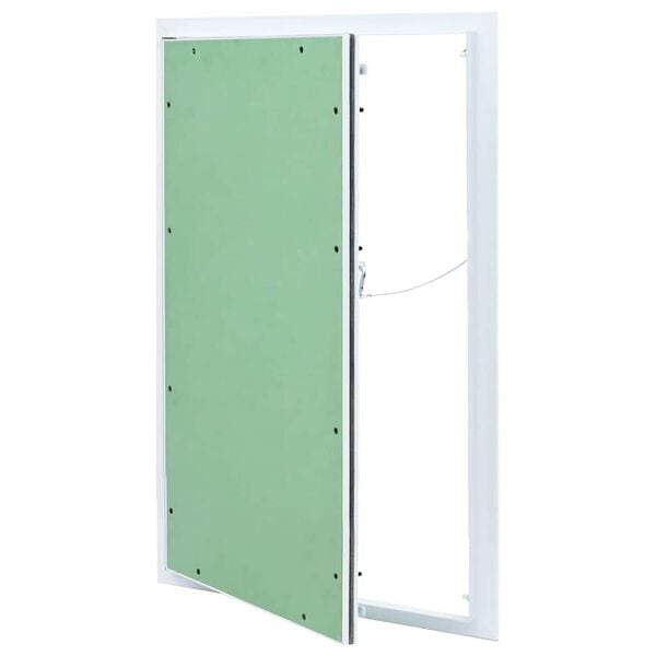vidaXL Access Panel Green and Silver 55 x 75 cm