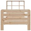 vidaXL Bed Frame without Mattress 90x200 cm Solid Wood Pine
