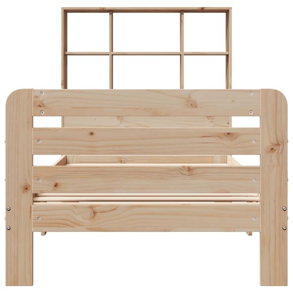 vidaXL Bed Frame without Mattress 90x200 cm Solid Wood Pine