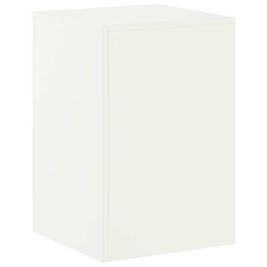 vidaXL Plant Stand White 40 x 40 x 60 cm Steel
