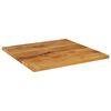vidaXL Table Top 70x70x2.5 cm Square Solid Wood Mango