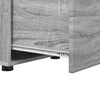 vidaXL Bathroom Cabinet Grey Sonoma 40.5 x 40 x 44 cm Engineered Wood