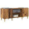 vidaXL Record Cabinet Old Wood 121 x 38 x 48 cm Engineered Wood