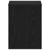 vidaXL Bedside Cabinets 2 pcs Black Oak 40x30x40 cm Engineered Wood
