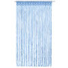 vidaXL Macrame Curtain Blue 140x240 cm Cotton