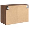 vidaXL Garage Wall Cabinets 2 pcs Brown Oak Engineered Wood