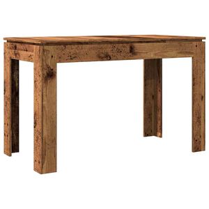 vidaXL Dining Table Old Wood 120x60x76 cm Engineered Wood