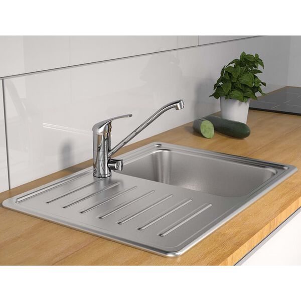 SCH&Uuml;TTE Sink Mixer with Machine Connection ULTRA Chrome