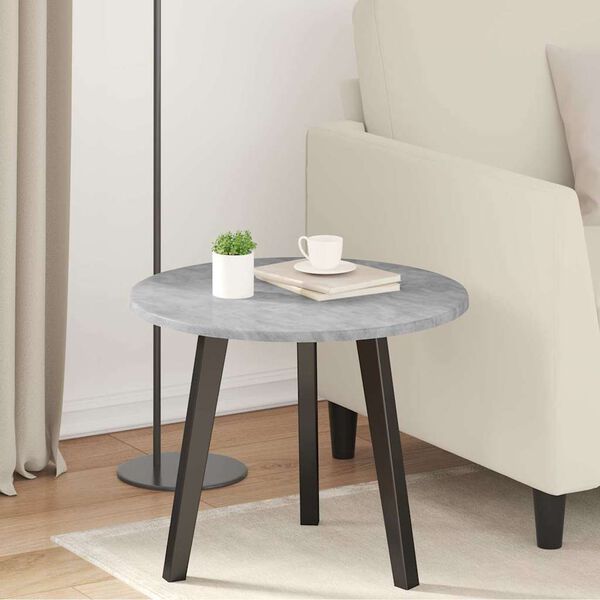 vidaXL Table Top Concrete grey 50 x 50 x 1.5 cm Engineered Wood