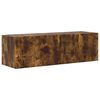 vidaXL TV Cabinet Set Wall-mounted 5 pcs Smoked Oak Engineered Wood