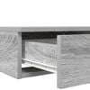vidaXL Bed Drawers Grey Sonoma 120 x 36.5 x 16.5 cm Engineered Wood