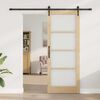 vidaXL Sliding Door ORKDAL Natural 83 x 211 cm