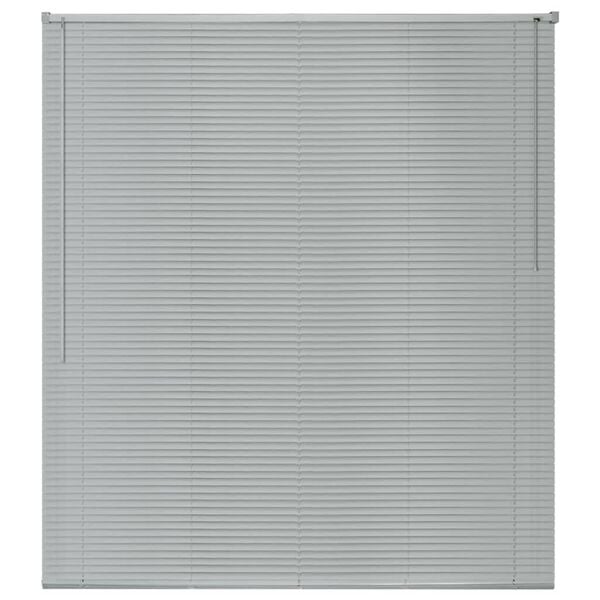 vidaXL Window Blinds Aluminium 120x220 cm Silver