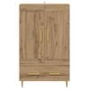 vidaXL Highboard Artisan Oak 69.5 x 31 x 115 cm Engineered Wood