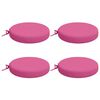 vidaXL 4-Piece Seat Cushions SOEST 4 pcs 100% Polyester Pink