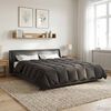 vidaXL Summer Duvet Quilted Anthracite 200 x 200 cm Microfiber