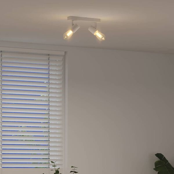 vidaXL Ceiling Spotlight White 26 x 6.5 x 11.5 cm Metal