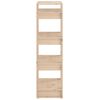 vidaXL Book Cabinet/Room Divider 60x35x125 cm Solid Wood
