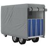 vidaXL Horse Trailer Cover Grey 376x168x240 cm Non-woven Fabric