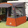 vidaXL Tailgate Tent for Caravan Grey and Orange 352 x 250 x 240 cm