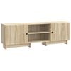 vidaXL TV Cabinet Sonoma Oak 150 x 31 x 50 cm Engineered Wood