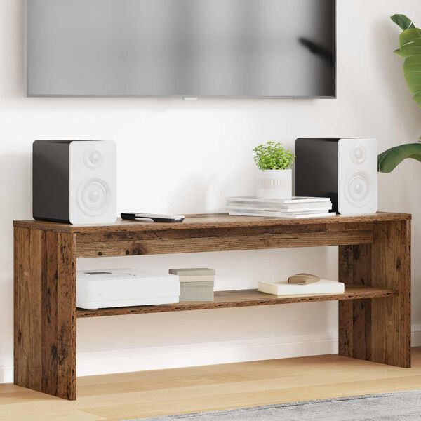 vidaXL TV Cabinet Old Wood 100 x 30 x 40 cm Engineered Wood