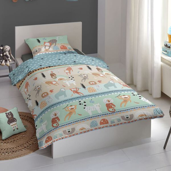 Good Morning Kids Duvet Cover PLAY 140x200/220 cm Multicolour