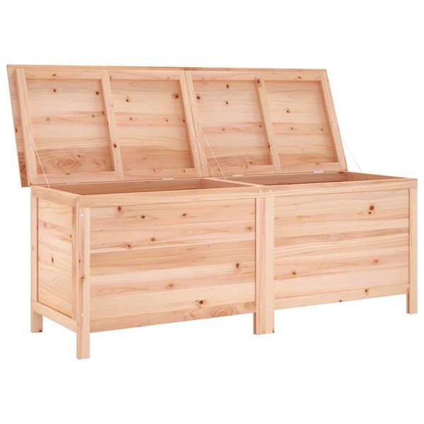 vidaXL Garden Storage Box 150x50x56.5 cm Solid Wood Fir