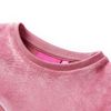 Kids' Sweatshirt Velvet Patchwork Raspberry 92