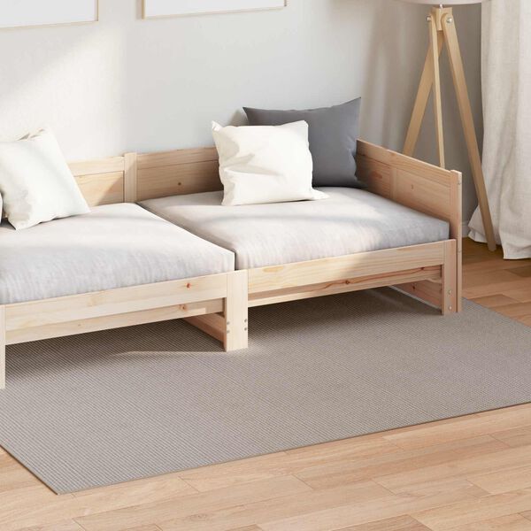 vidaXL Area Rugs LUGO Cream and Taupe 170 x 120 cm Polyester