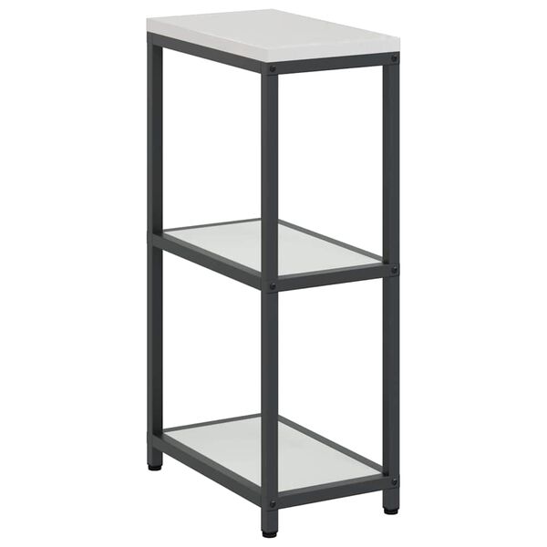 vidaXL Kitchen Storage with Shelf Silver 30 x 50 x 92 cm Steel