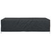 vidaXL Furniture Cover Plain Black 305 x 190 x 85 cm 210D