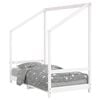 vidaXL Kids Bed Frame White 80x160 cm Solid Wood Pine
