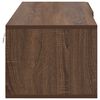 vidaXL Wooden Cabinet Brown Oak 100.5 x 39 x 30 cm Engineered Wood