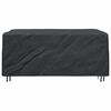 vidaXL Furniture Cover Plain Black 230 x 165 x 80 cm 600D