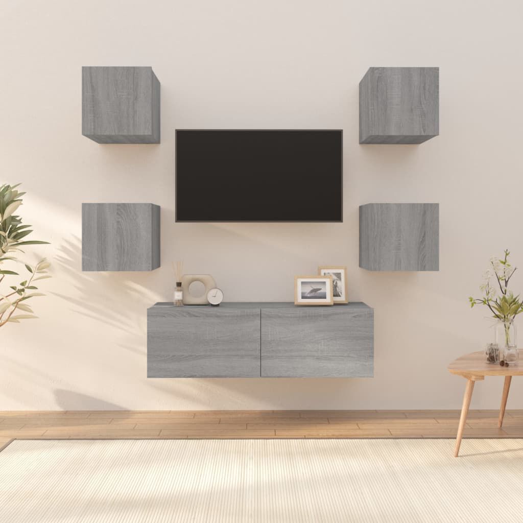 Tv cabinet sales wall hung