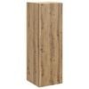 vidaXL Wall-mounted Bathroom Cabinet Artisan Oak 33 x 34.5 x 100 cm