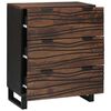vidaXL Sideboard with Drawer Brown 60 x 33.5 x 75 cm Solid Mango wood