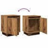 vidaXL Bedside Cabinet 2 pcs Old Wood 39 x 34.5 x 50 cm