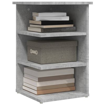vidaXL Side Cabinet Concrete Grey 35x35x55 cm Engineered Wood