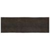 vidaXL Table Top Dark Brown 200x60x(2-4) cm Treated Solid Wood Live Edge