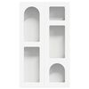 vidaXL Hanging Cabinet White 59 x 20 x 100 cm Engineered Wood