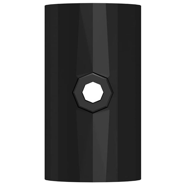 vidaXL Foosball Table Stoppers 10 pcs Black 1.7 x 1.7 x 3.2 cm PP