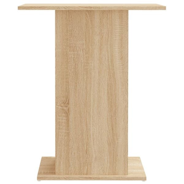 vidaXL Aquarium Stand Sonoma Oak 60.5x36x72.5 cm Engineered Wood