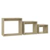 vidaXL Nesting Tables 3 pcs Sonoma Oak Engineered Wood